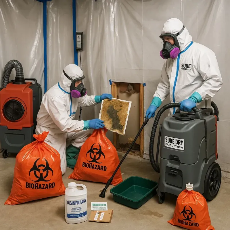 Contaminated Water Handling Protocols process in Laurens, IA